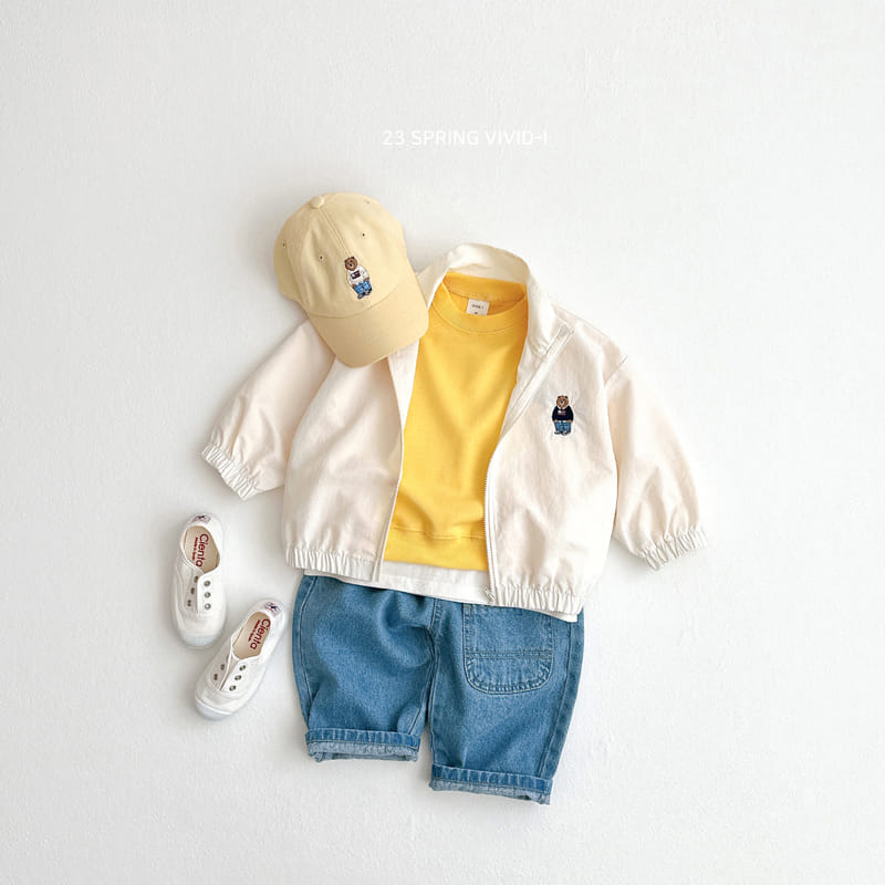 Vivid I - Korean Children Fashion - #designkidswear - Mini Bear Sweatshirt - 8