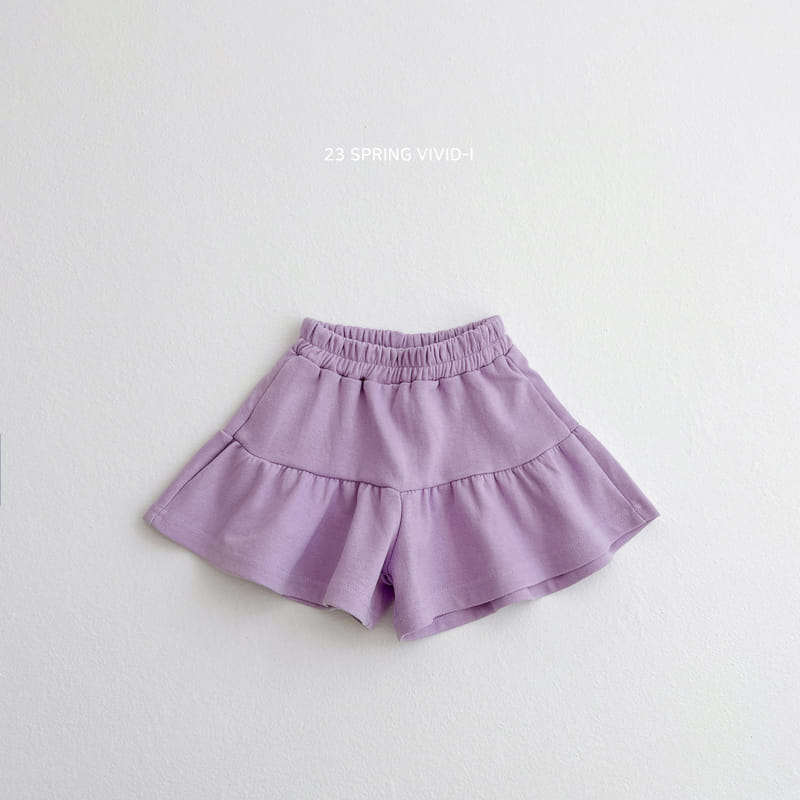 Vivid I - Korean Children Fashion - #discoveringself - Vivid Skirt Pants - 3