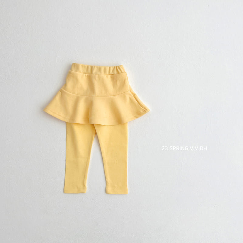 Vivid I - Korean Children Fashion - #discoveringself - Spring Skirt Leggings