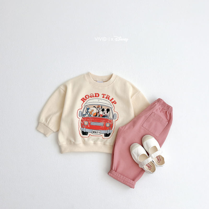 Vivid I - Korean Children Fashion - #discoveringself - D Bus Sweatshirt - 2