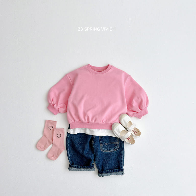 Vivid I - Korean Children Fashion - #kidsshorts - Vivid Top Bottom sEt - 5