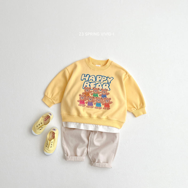 Vivid I - Korean Children Fashion - #kidsstore - Rainbow Bear Hoody - 11