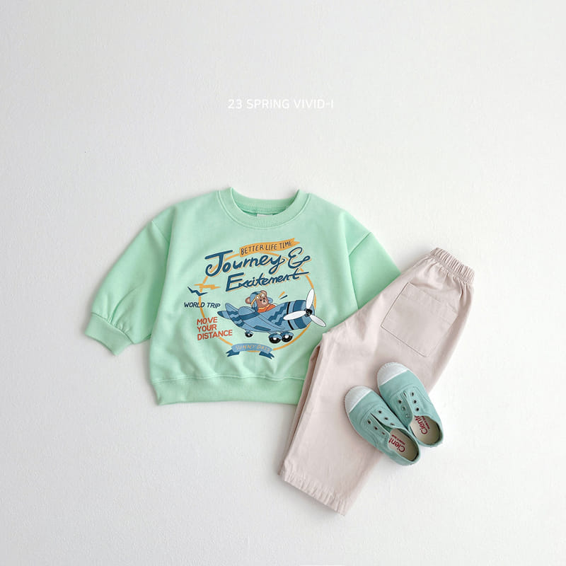 Vivid I - Korean Children Fashion - #kidzfashiontrend - Pilot Bear Sweatshirt - 3