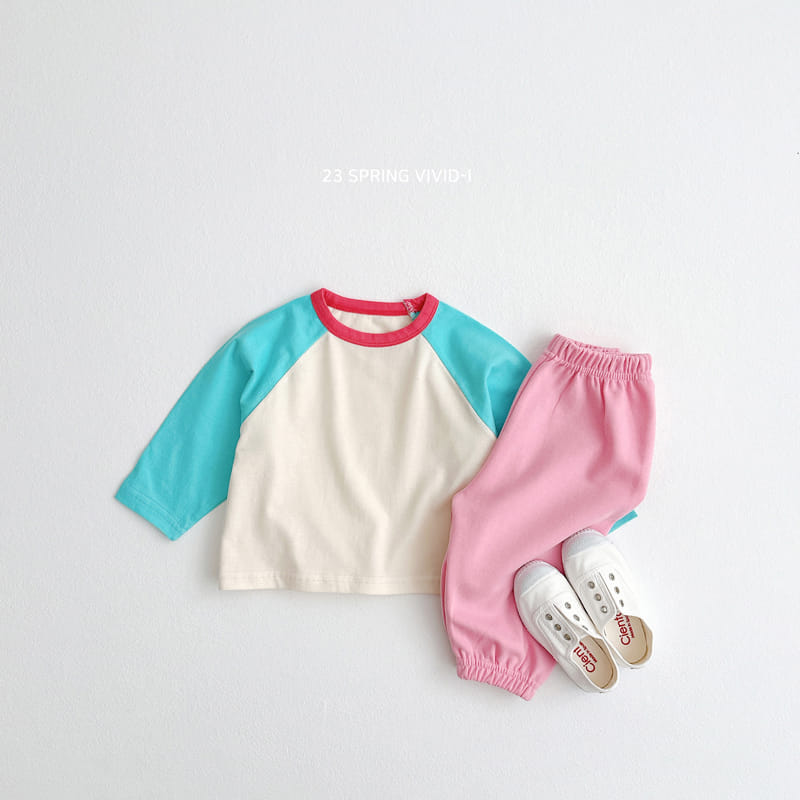 Vivid I - Korean Children Fashion - #littlefashionista - Candy Raglan Tee - 3