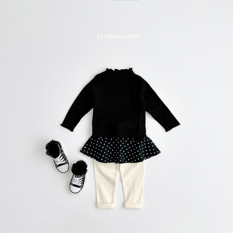 Vivid I - Korean Children Fashion - #magicofchildhood - Paint Skirt Leggings - 9