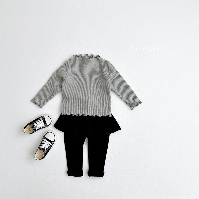 Vivid I - Korean Children Fashion - #magicofchildhood - Spring Skirt Leggings - 8