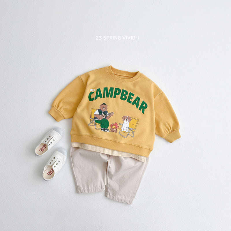 Vivid I - Korean Children Fashion - #magicofchildhood - Camp Bear Sweatshirt - 11