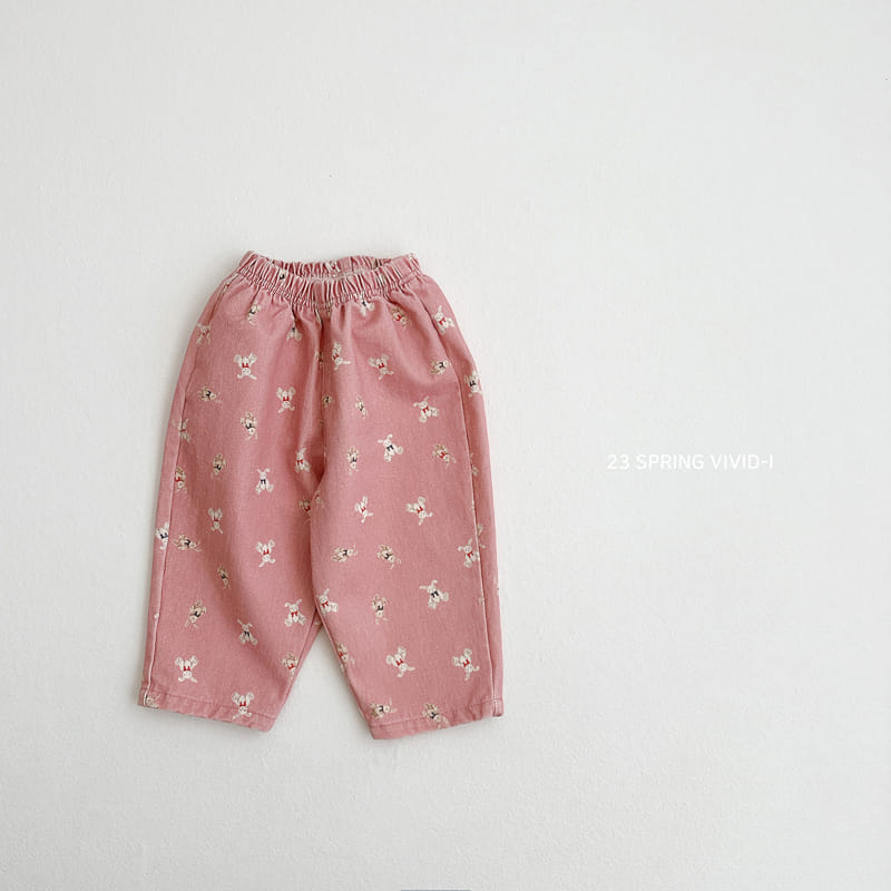 Vivid I - Korean Children Fashion - #prettylittlegirls - Rabbit Pants - 2