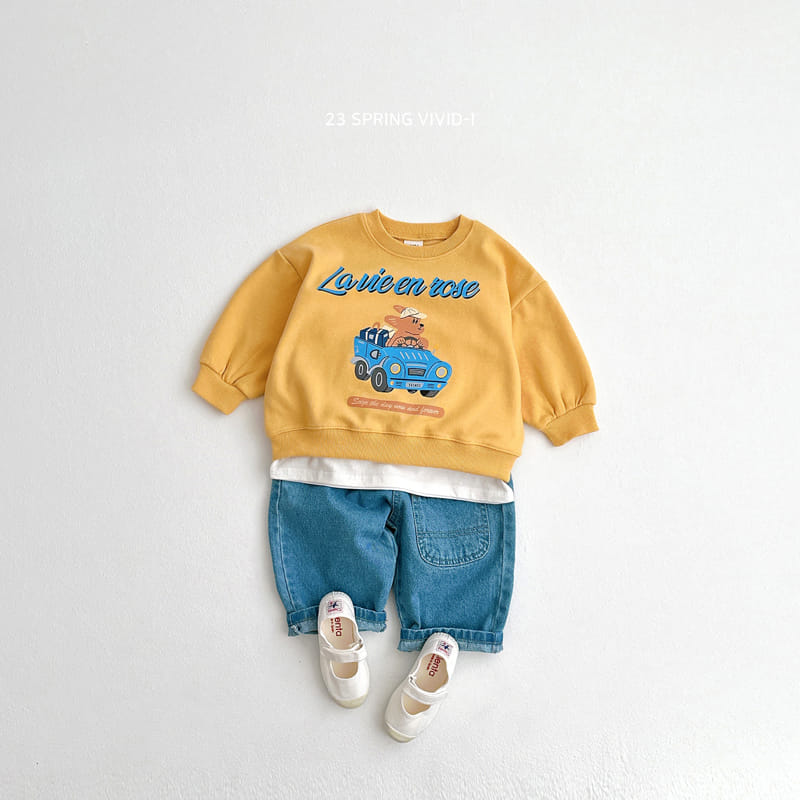 Vivid I - Korean Children Fashion - #toddlerclothing - Drive Puppy Sweatshirt - 9