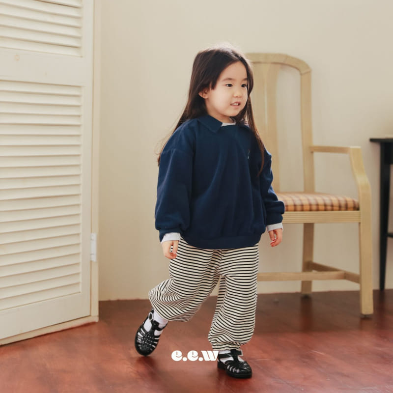 Wednesday - Korean Children Fashion - #childofig - Collar Sweatshirt - 5