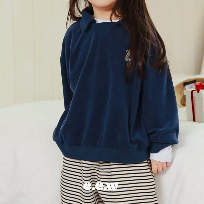 Wednesday - Korean Children Fashion - #childrensboutique - Collar Sweatshirt - 6