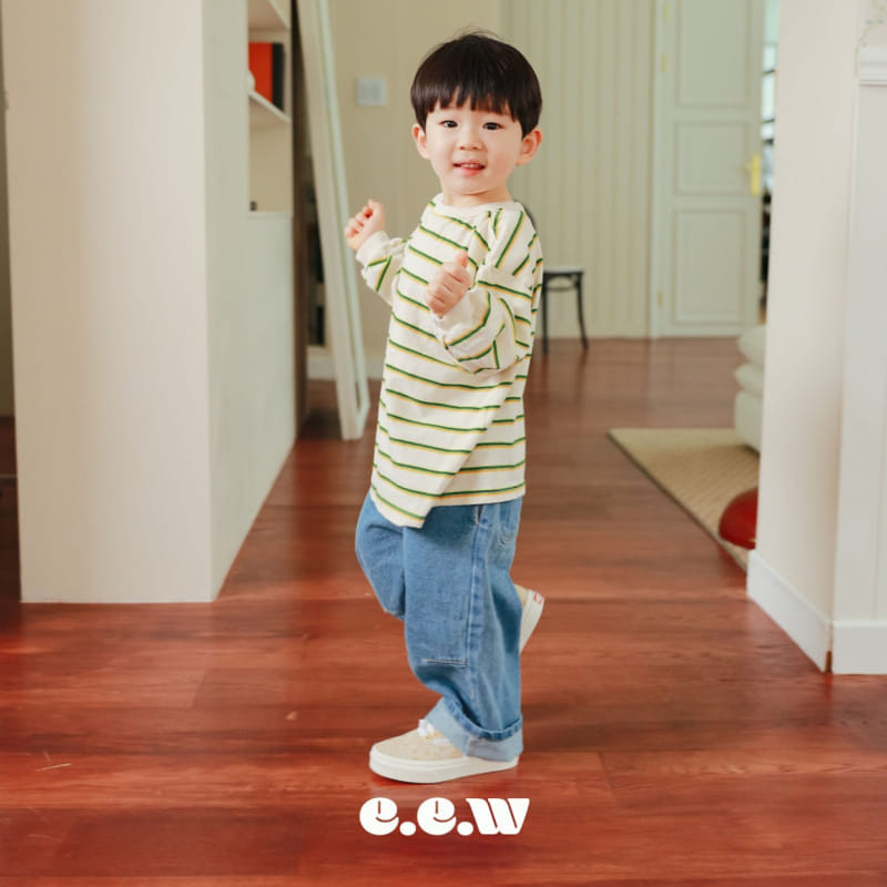 Wednesday - Korean Children Fashion - #designkidswear - Boy Stripes Tee - 8
