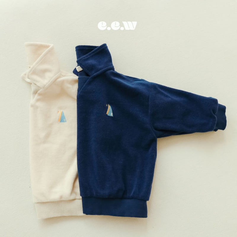 Wednesday - Korean Children Fashion - #discoveringself - Collar Sweatshirt - 8