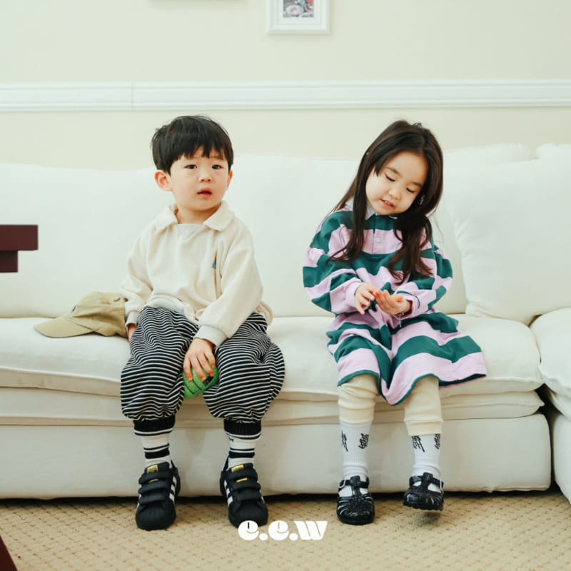 Wednesday - Korean Children Fashion - #kidzfashiontrend - Collar Sweatshirt - 12