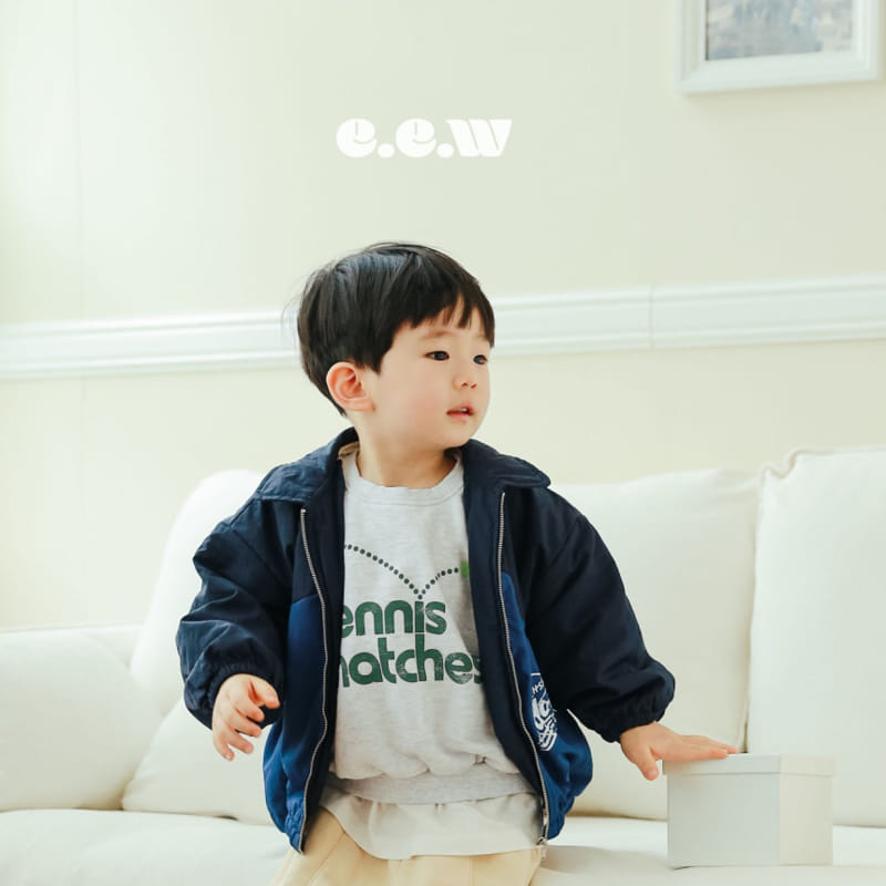Wednesday - Korean Children Fashion - #kidzfashiontrend - Tennis Sweatshirt - 3