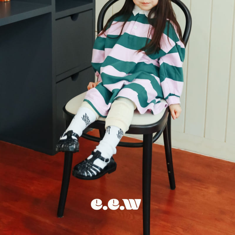 Wednesday - Korean Children Fashion - #magicofchildhood - Boarder One-piece - 5