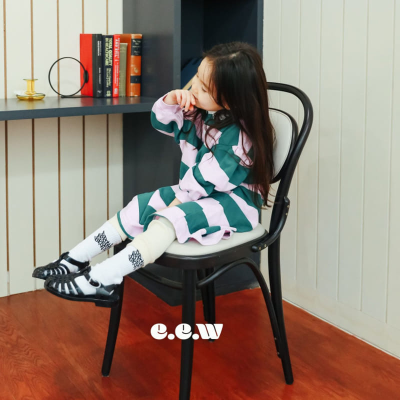 Wednesday - Korean Children Fashion - #minifashionista - Boarder One-piece - 6