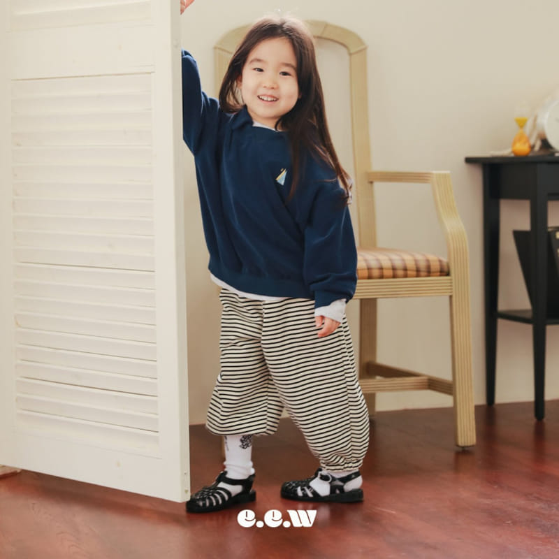 Wednesday - Korean Children Fashion - #toddlerclothing - Collar Sweatshirt - 4