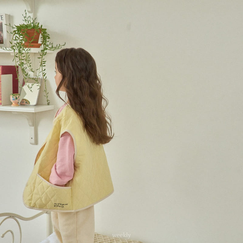 Weekly - Korean Children Fashion - #childrensboutique - Morning Point Vest - 8