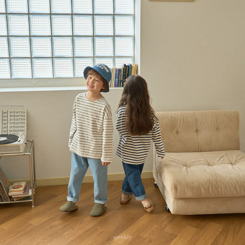 Weekly - Korean Children Fashion - #childrensboutique - Saint Stripes Tee - 7