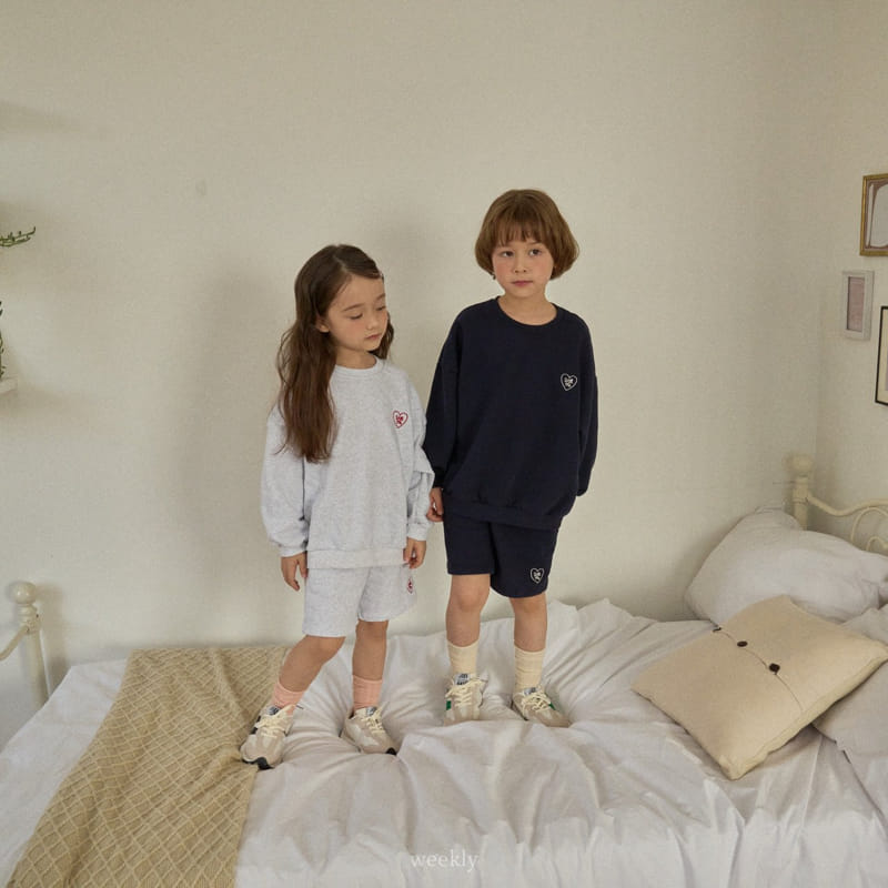 Weekly - Korean Children Fashion - #kidsshorts - With Me Top Shorts Set - 5