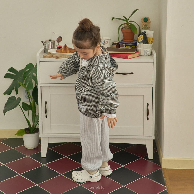 Weekly - Korean Children Fashion - #kidsshorts - Smile Waffle Pants - 10