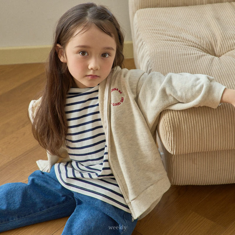 Weekly - Korean Children Fashion - #kidsstore - Saint Stripes Tee - 12