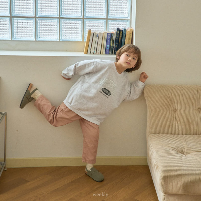 Weekly - Korean Children Fashion - #kidsstore - Ground Sweatshirt - 4