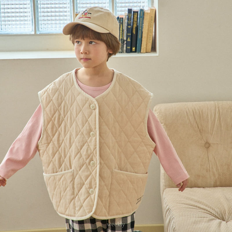 Weekly - Korean Children Fashion - #littlefashionista - Morning Point Vest - 2