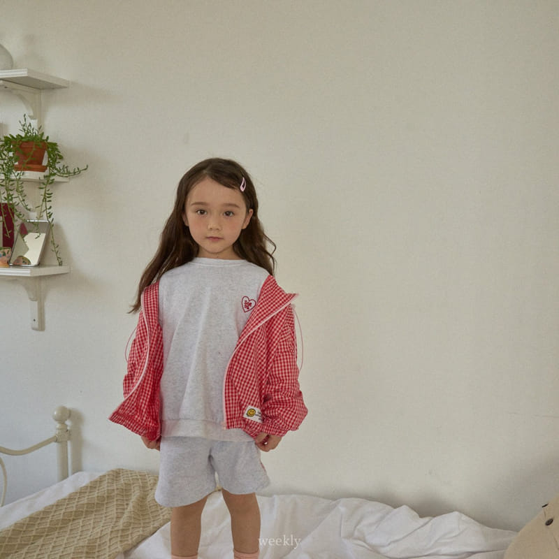 Weekly - Korean Children Fashion - #minifashionista - With Me Top Shorts Set - 11
