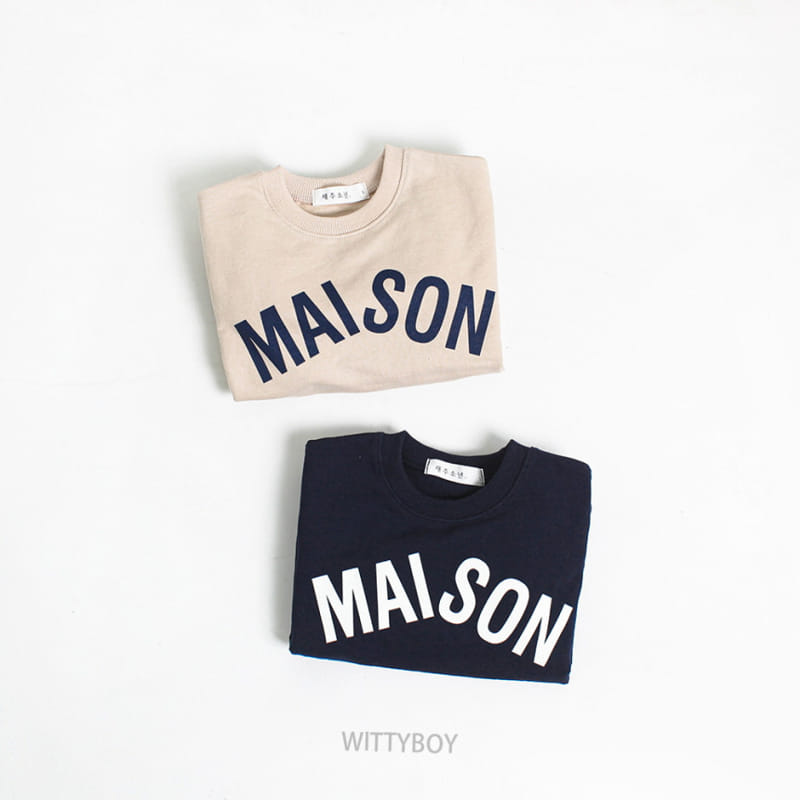 Witty Boy - Korean Children Fashion - #Kfashion4kids - Masion Sweatshirt - 5