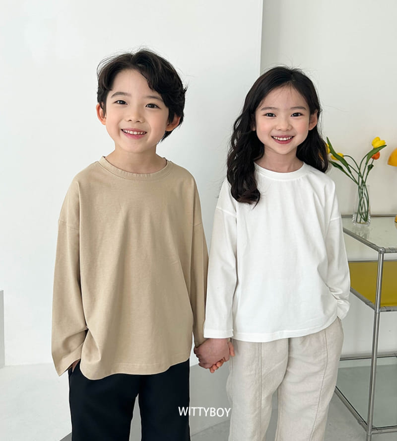 Witty Boy - Korean Children Fashion - #Kfashion4kids - Roy Span Tee
