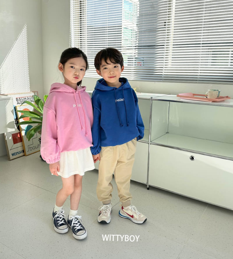 Witty Boy - Korean Children Fashion - #Kfashion4kids - Point Hoody - 5