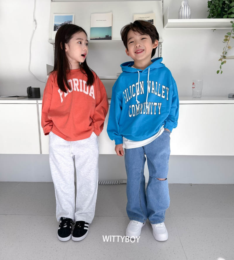 Witty Boy - Korean Children Fashion - #kidzfashiontrend - Easy Cut Jeans - 4
