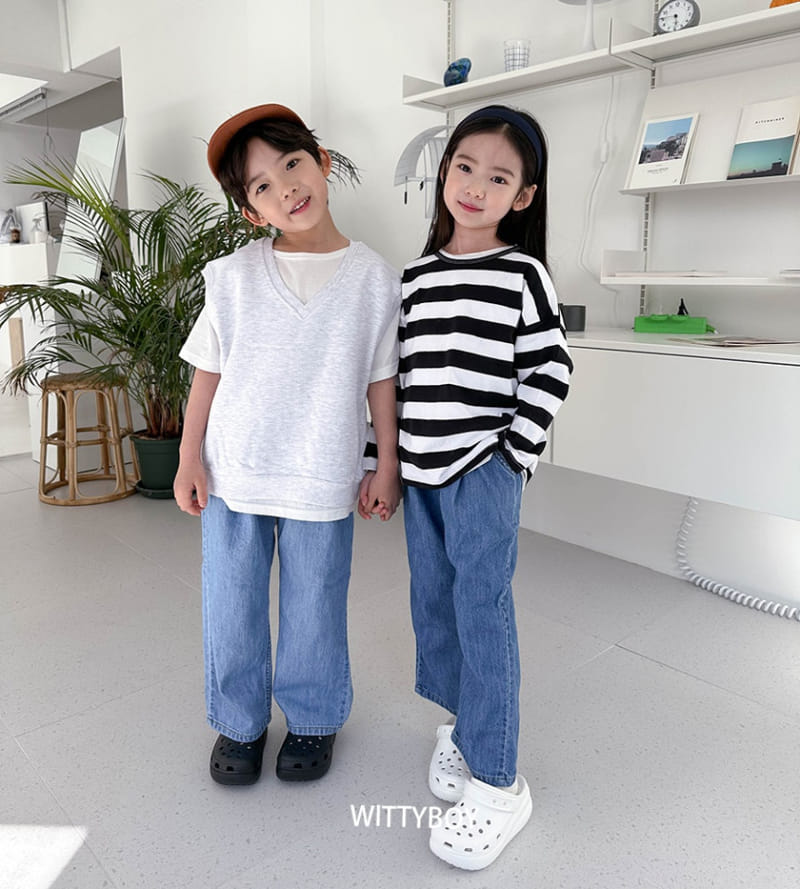 Witty Boy - Korean Children Fashion - #Kfashion4kids - Soft Jeans - 8