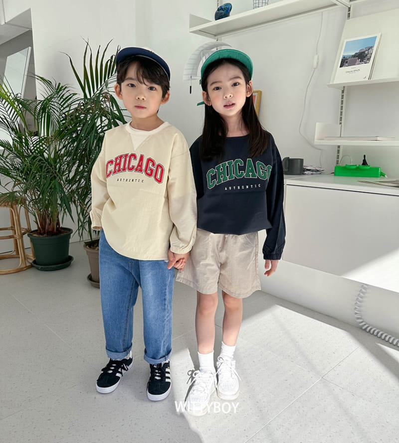 Witty Boy - Korean Children Fashion - #Kfashion4kids - Chicago Sweatshirt - 2