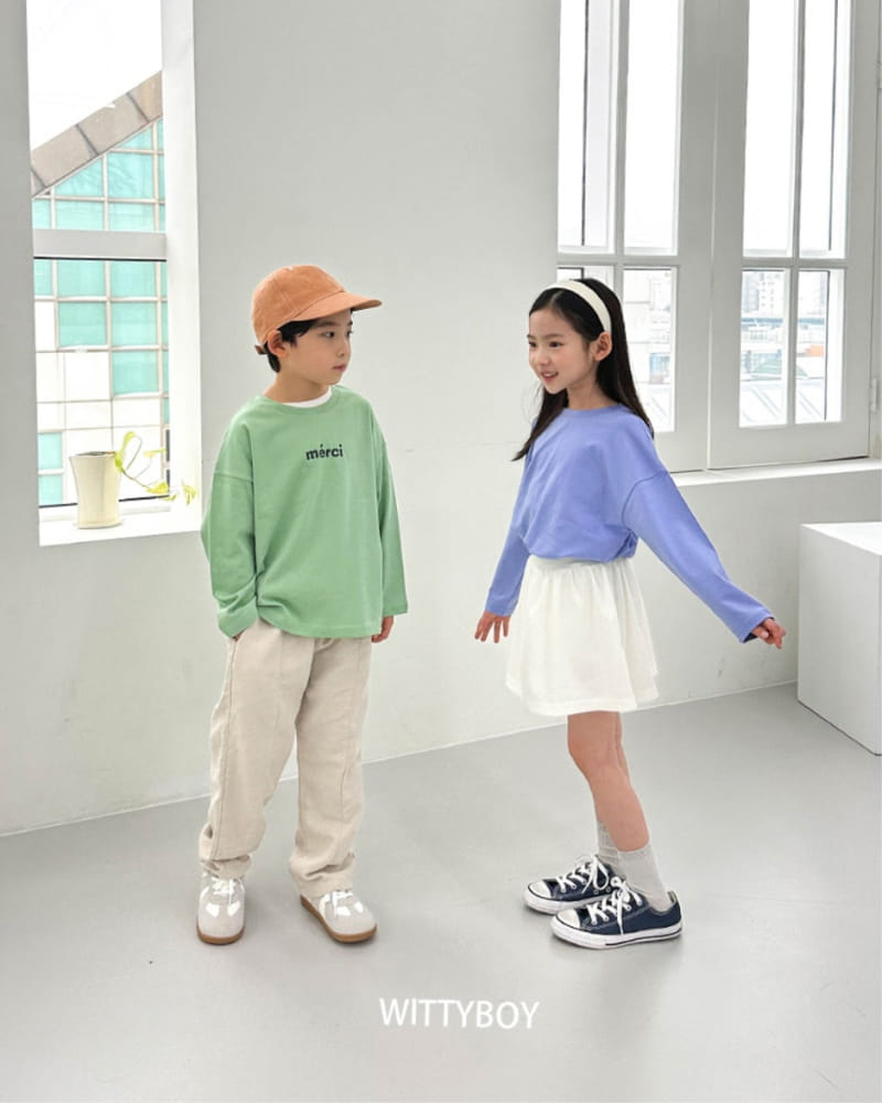 Witty Boy - Korean Children Fashion - #Kfashion4kids - Merci Tee - 6