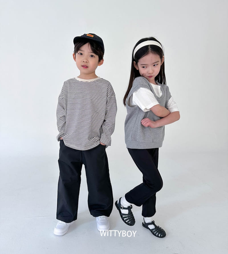 Witty Boy - Korean Children Fashion - #Kfashion4kids - Uni Vest - 10