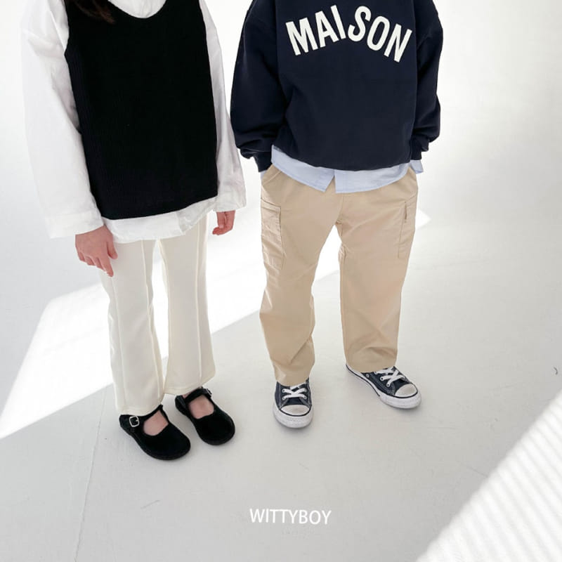 Witty Boy - Korean Children Fashion - #childofig - Masion Sweatshirt - 11