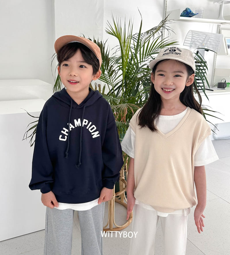 Witty Boy - Korean Children Fashion - #childofig - Andy Vest - 8