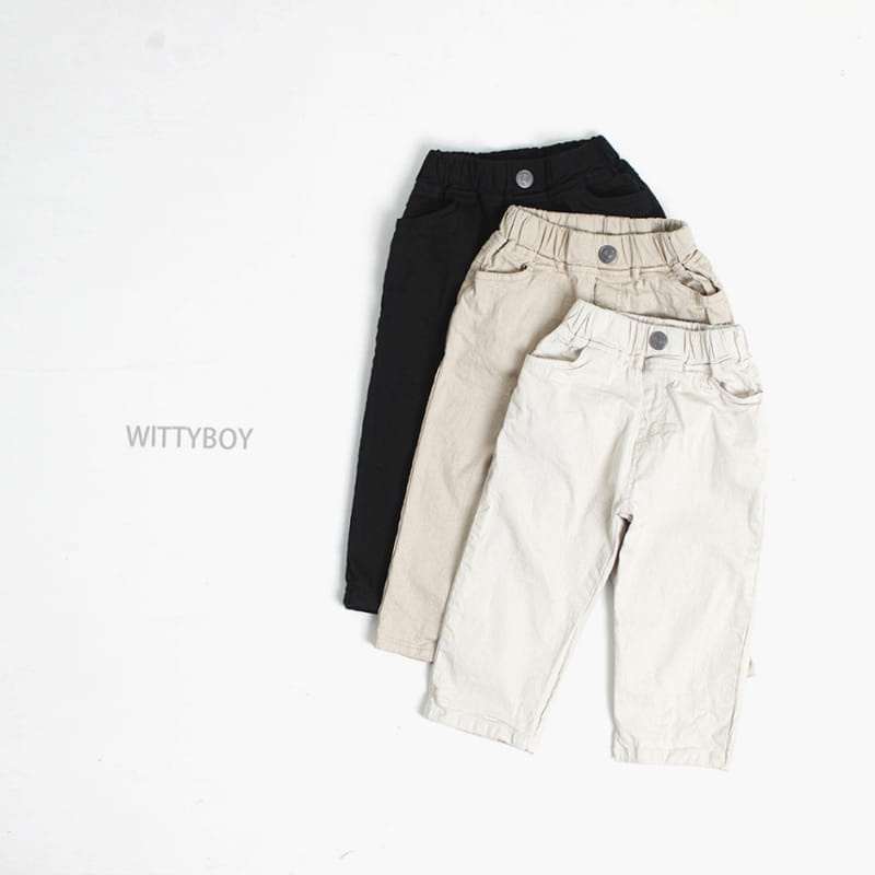 Witty Boy - Korean Children Fashion - #childofig - Good Pants