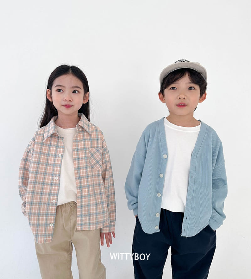 Witty Boy - Korean Children Fashion - #childofig - You Are Check Shirt - 11