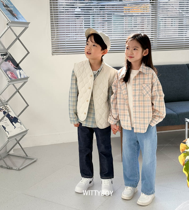 Witty Boy - Korean Children Fashion - #childofig - Shellbige Jeans - 5