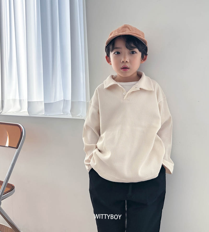 Witty Boy - Korean Children Fashion - #childofig - Croiffle Tee - 3