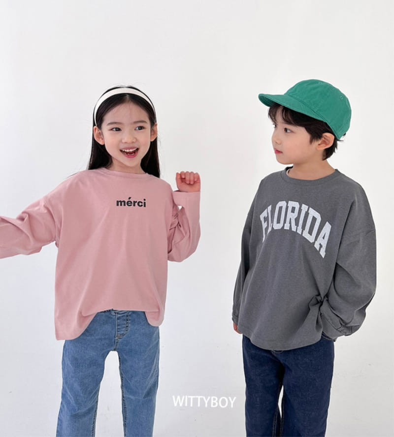 Witty Boy - Korean Children Fashion - #childofig - Merci Tee - 11