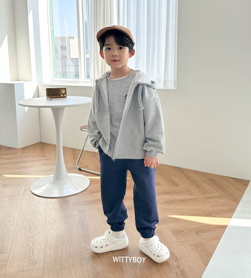 Witty Boy - Korean Children Fashion - #childofig - Tutu Hoody Zip-up - 5