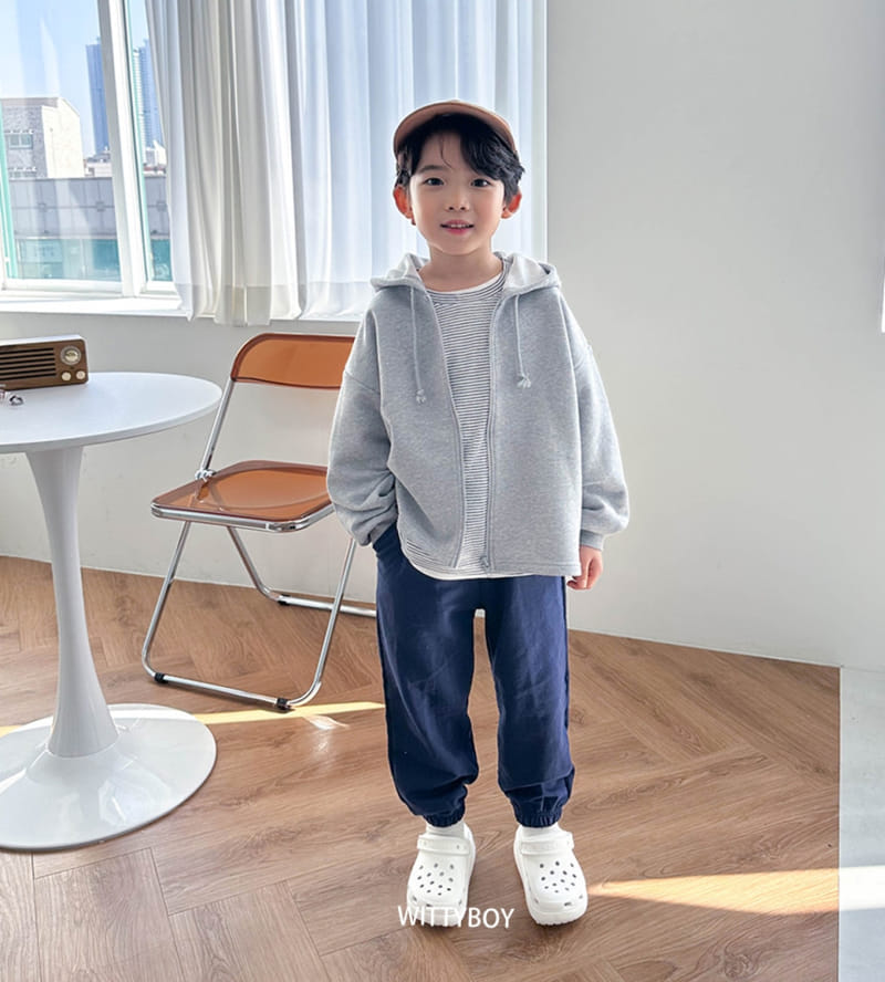 Witty Boy - Korean Children Fashion - #childofig - Tutu Hoody Zip-up - 6