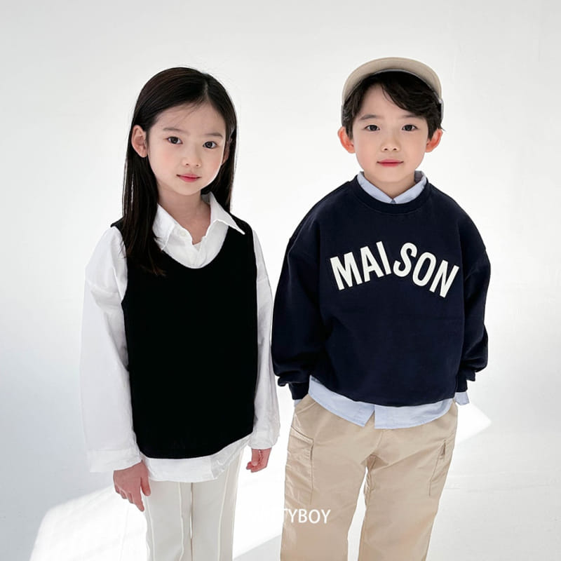 Witty Boy - Korean Children Fashion - #childrensboutique - Masion Sweatshirt - 12