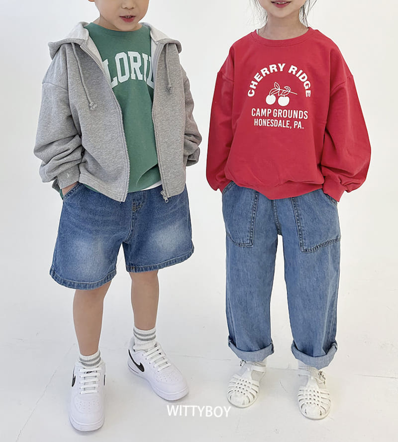 Witty Boy - Korean Children Fashion - #childrensboutique - Barnie Jeans - 8