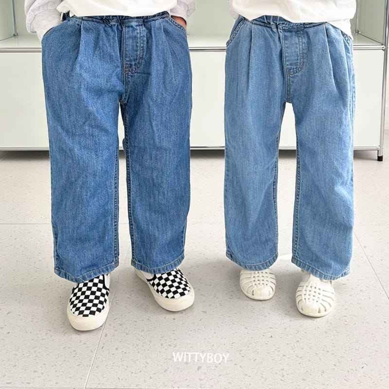 Witty Boy - Korean Children Fashion - #childrensboutique - Soft Jeans